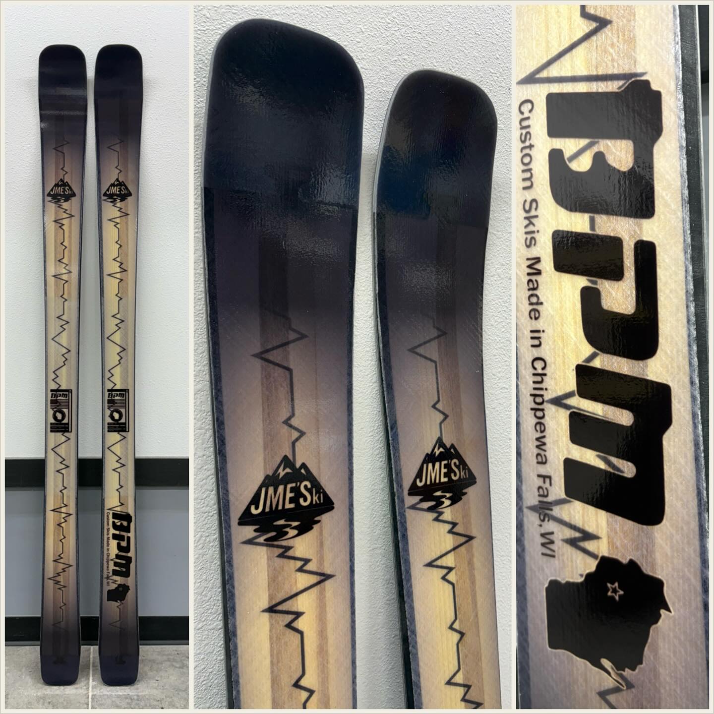 Congrats Mike on your new pair of 95s! It’s been a while since we made a pair of transparent skis, 7 years actually. Generally we advise not to do this but decided to give it a shot as our processes have improved a ton since the beginning days! What’s your thoughts?