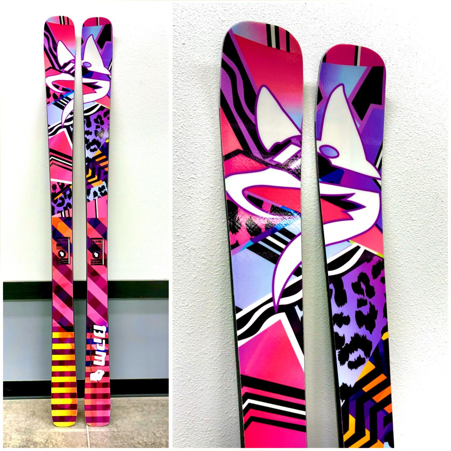 Earlier this week AJ picked up his new 95s. These are covered in our super retro funky graphic with the Furski logo. If you are looking for a loud graphic this will definitely get everyone’s attention!